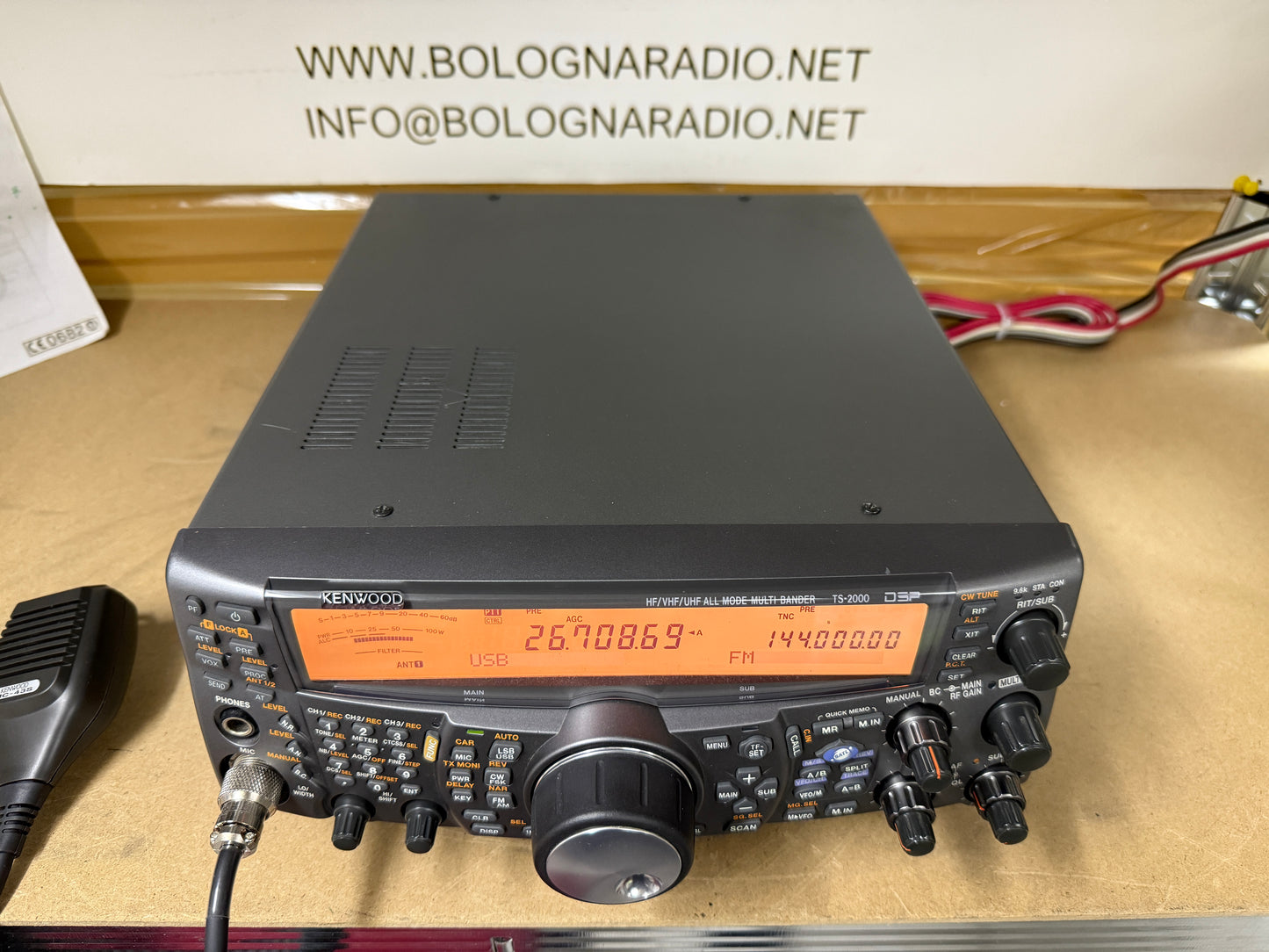 A1 Kenwood TS 2000 perfetto full set