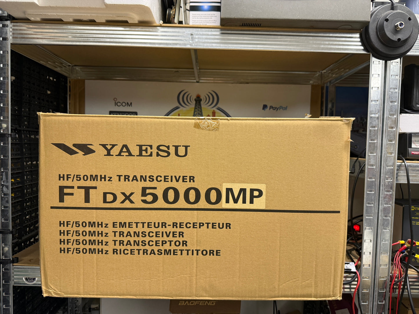 Yaesu FTDX 5000MP + SM 5000 doppio imballo pari al nuovo Garanzia 12 Mesi