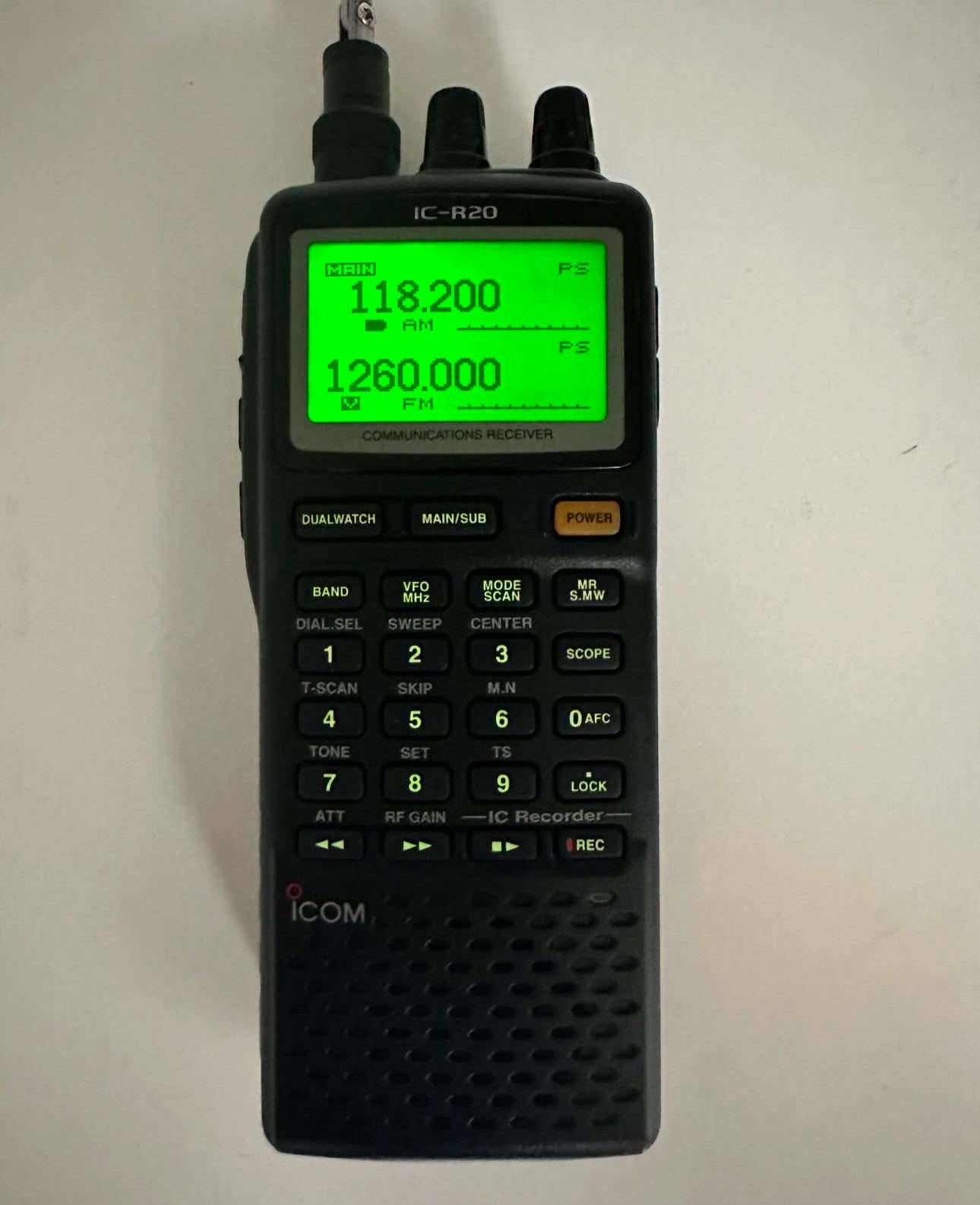 Ricevitore scanner icom ic-r20