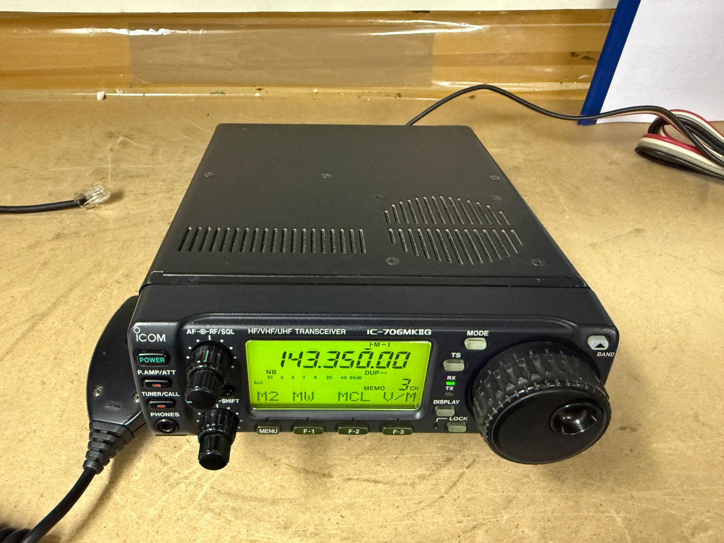 Icom IC 706 MK2G + DSP UT106 garanzia 12 mesi