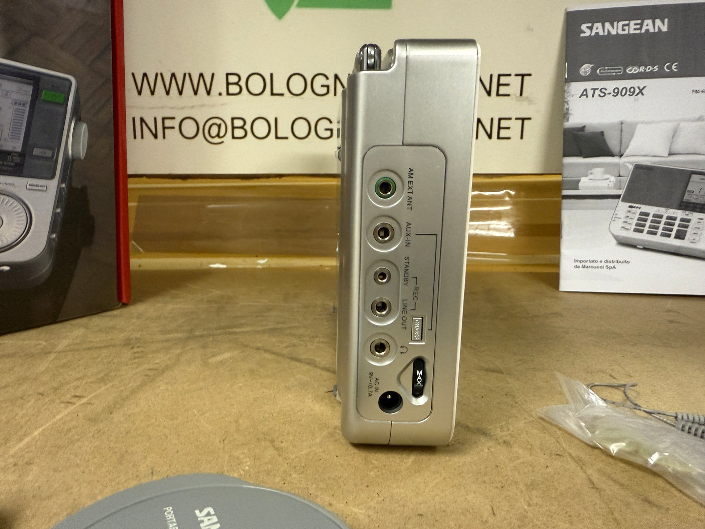 Sangean ATS-909X nuovo full set garanzia 12 mei