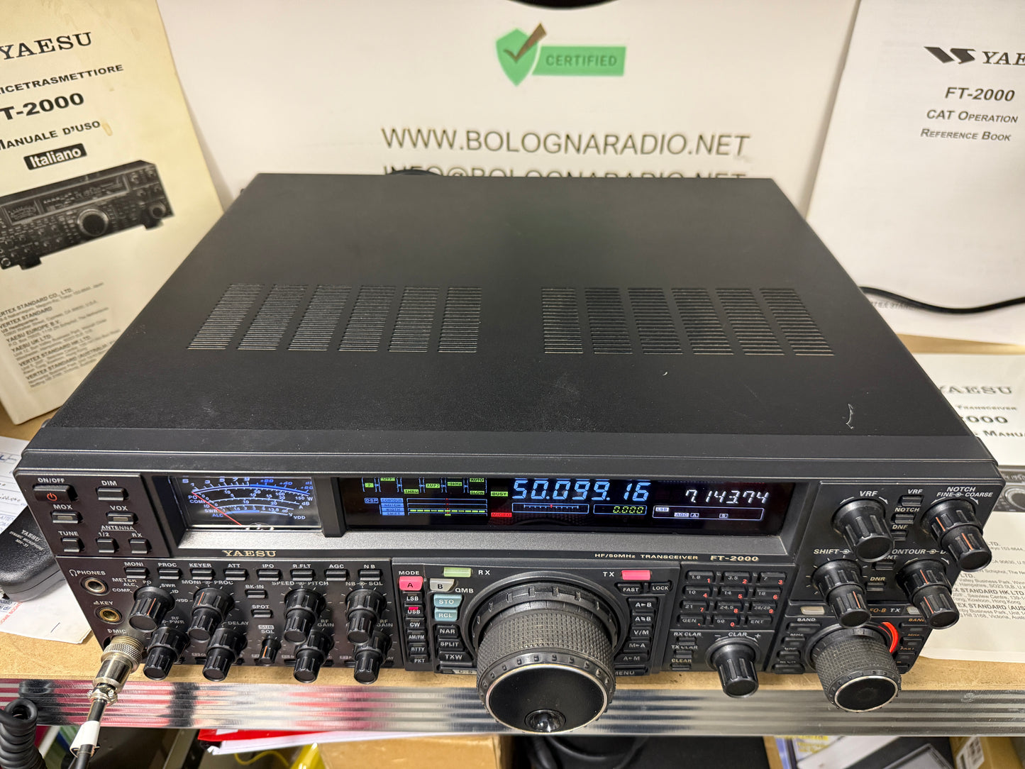 A1 - Yaesu FT 2000 full set perfetto 100 watt