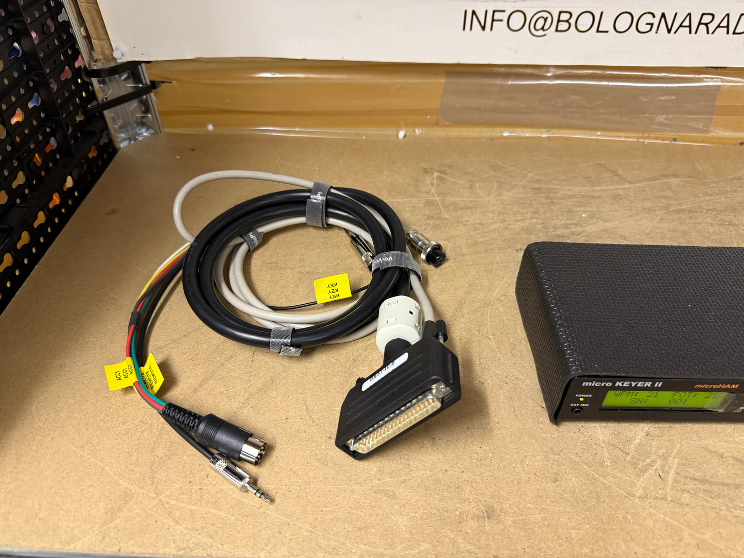 Micro keyer 2 con cavo icom 7600 / 7610