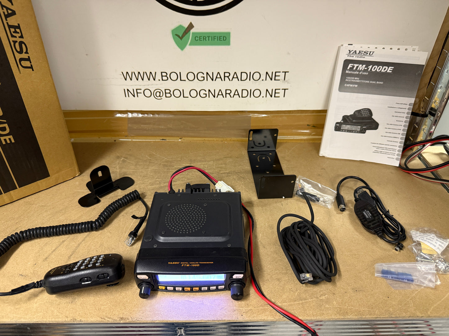 Yaesu FTM 100 DR + SCU 20 pari al nuovo garanzia 12 mesi