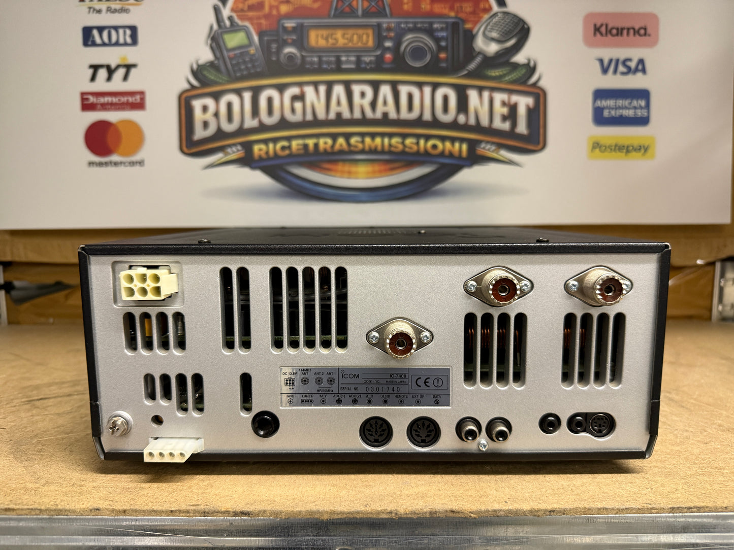 Icom IC 7400 pari al nuovo Garanzia 12 Mesi