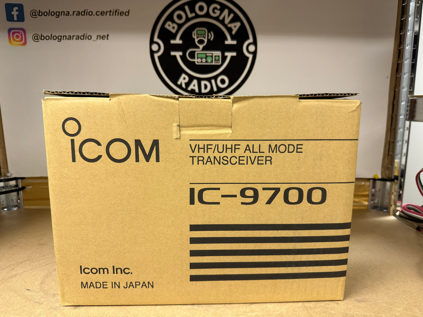 Icom ic 9700 pari nuovo garanzia 12 mesi full set
