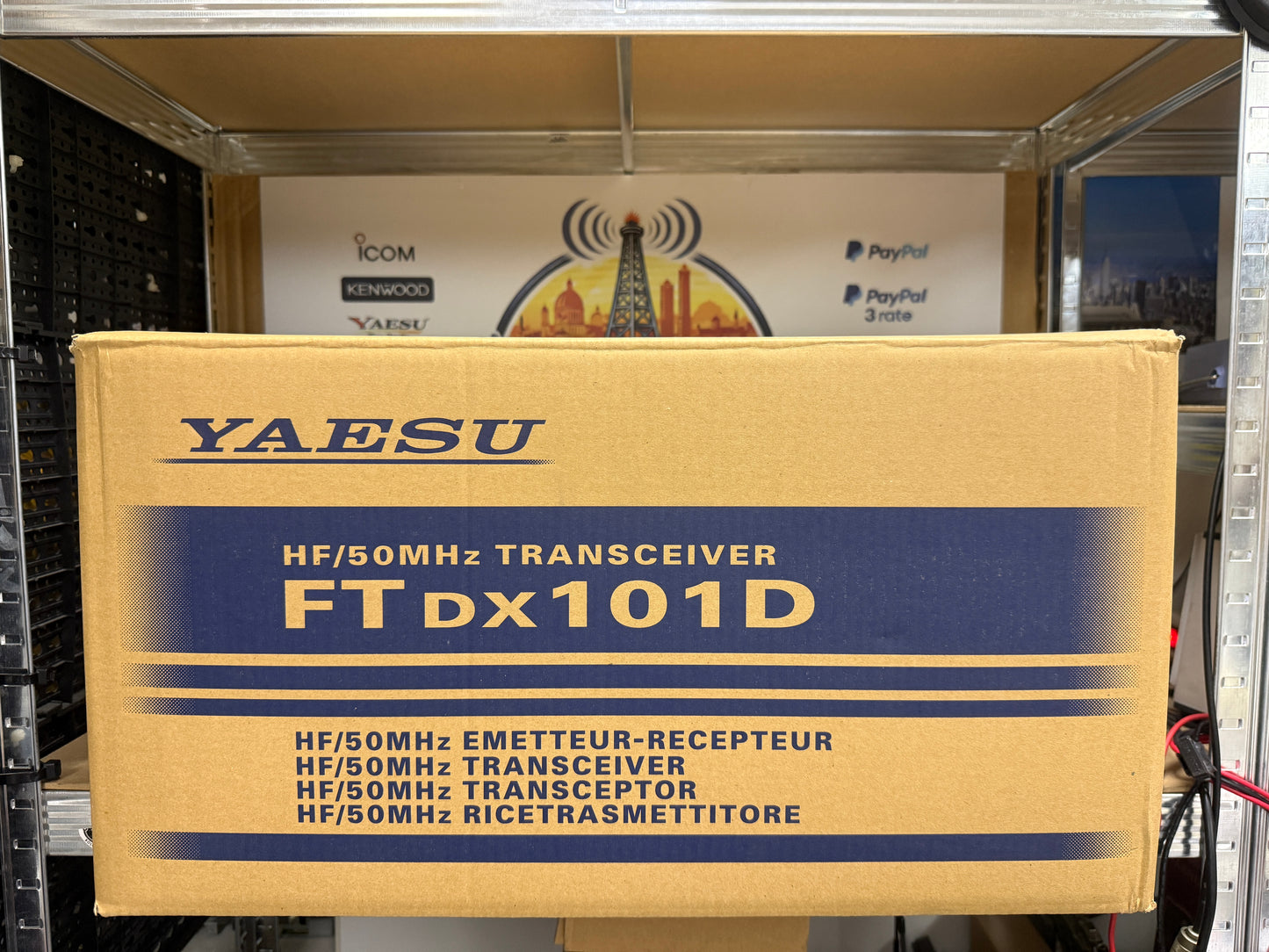 Yaesu FTDX 101D pari al nuovo full set Garanzia ufficiale full set