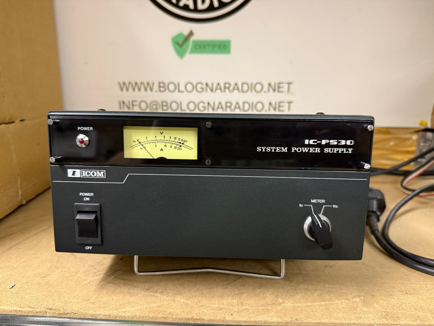 Icom ic ps 30 alimentatore 25 Amp