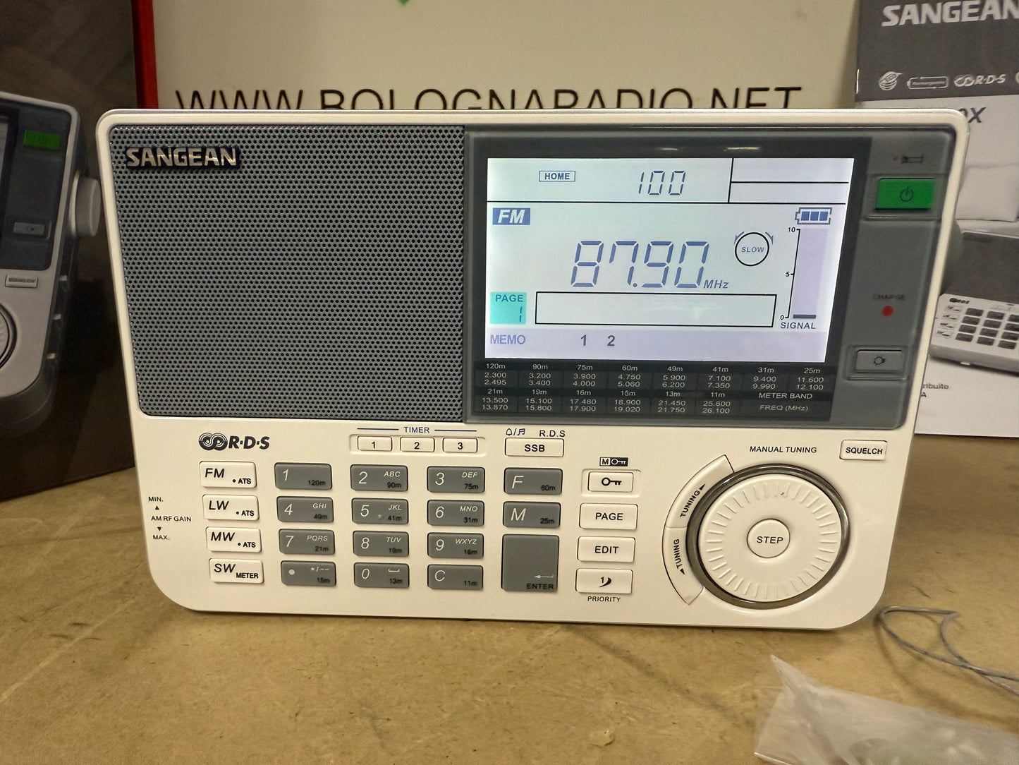 Sangean ATS-909X nuovo full set garanzia 12 mei