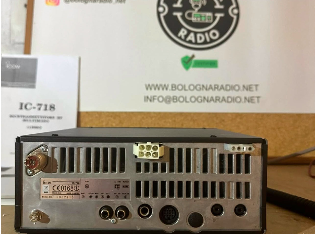 Ricetrasmettitore icom IC-718