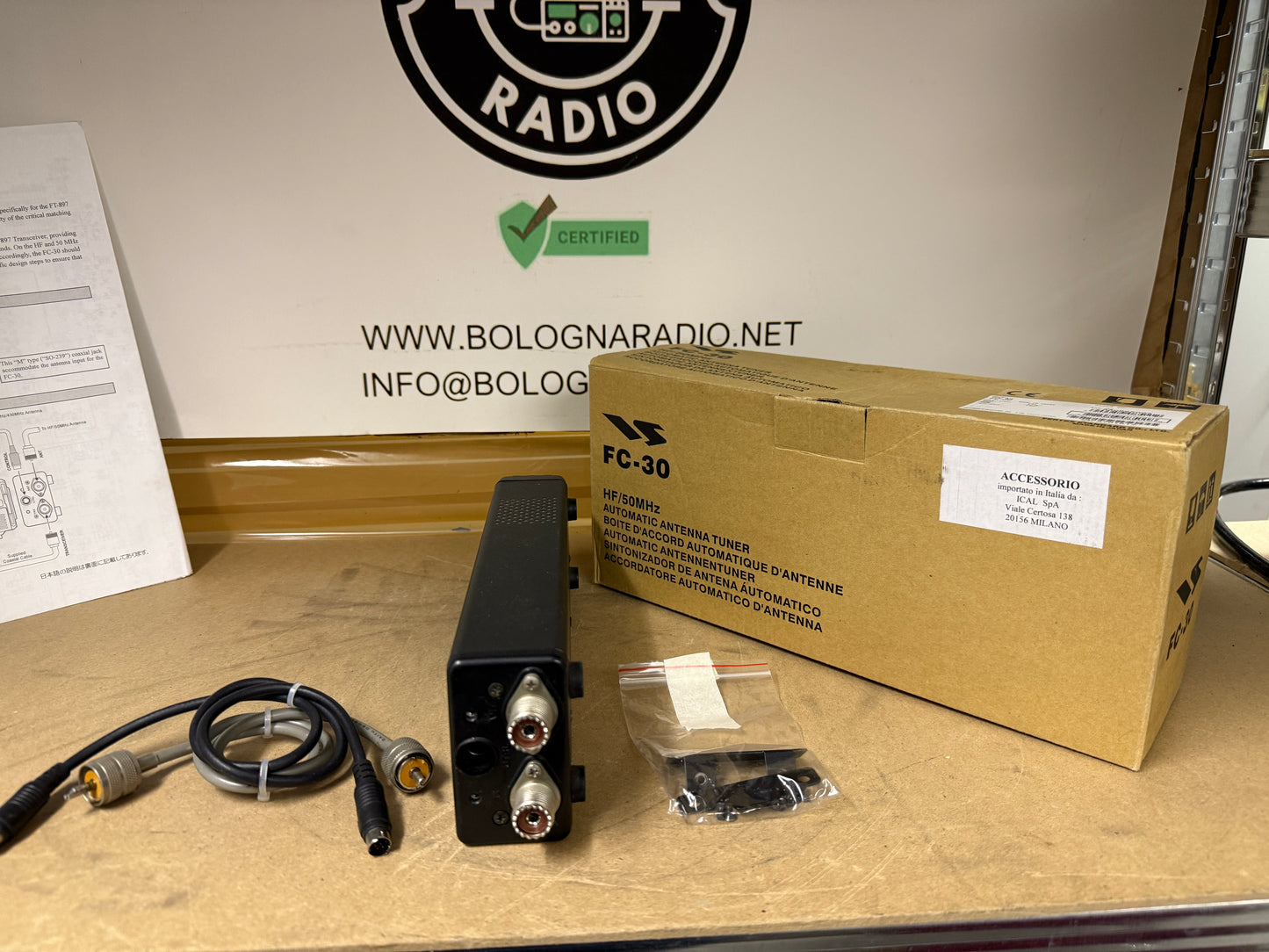 Yaesu FC 30 accordatore d’antenna