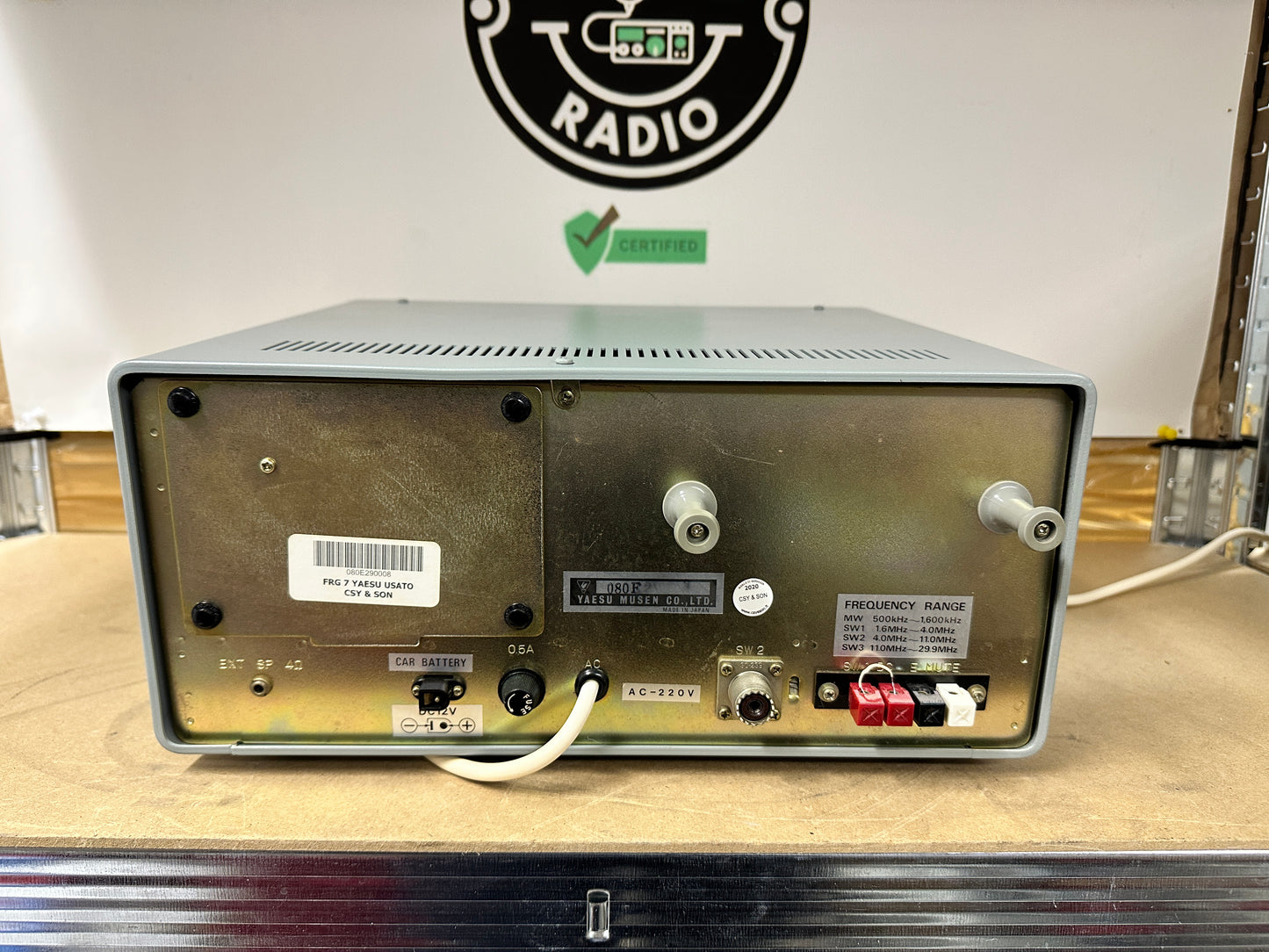 Yaesu frg 7 condizioni da vetrina