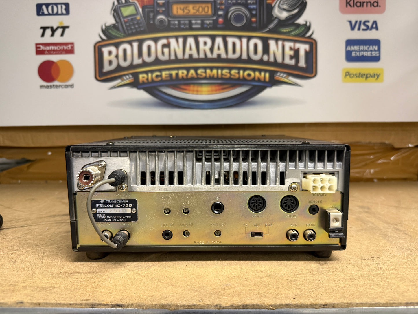 Icom ic 735 Garanzia revisionato Garanzia 12 Mesi