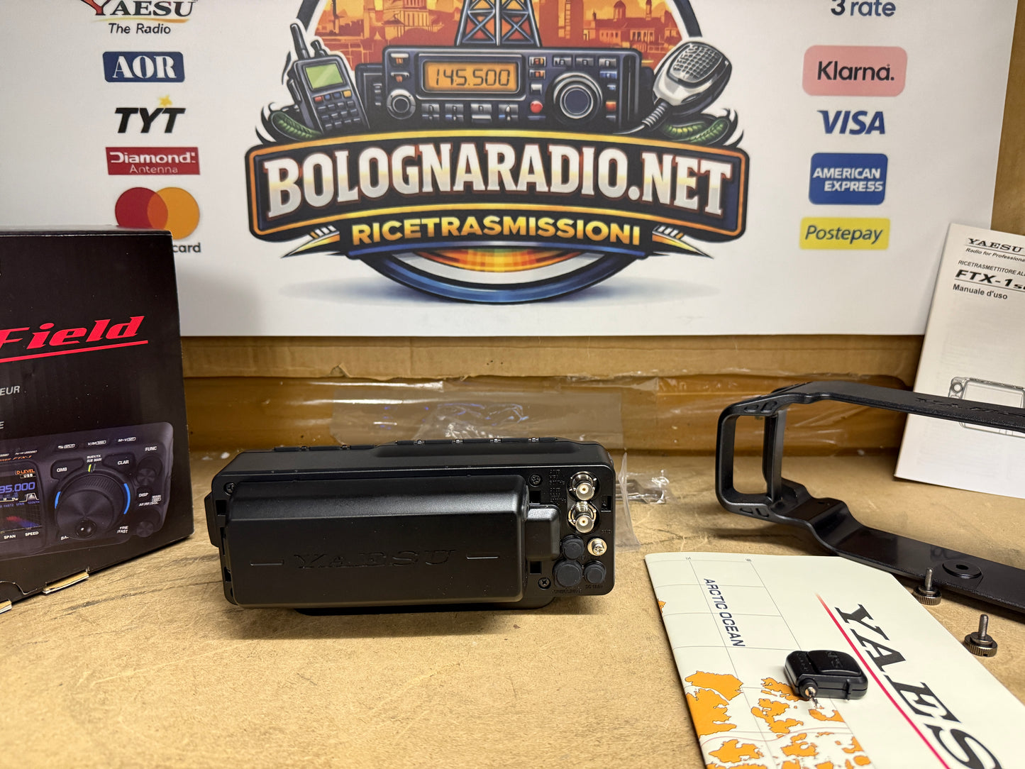Yaes FTX 1 field + BU6 + GPS 03/2026 pari al nuovo Garanzia Ufficiale
