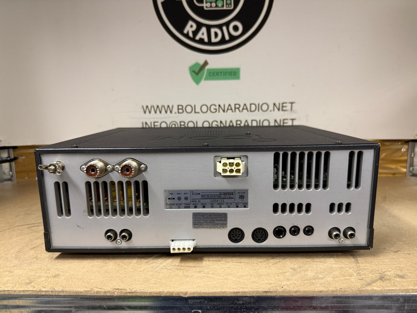 Icom 756 pro 3 imballo perfetta garanzia 12 mesi