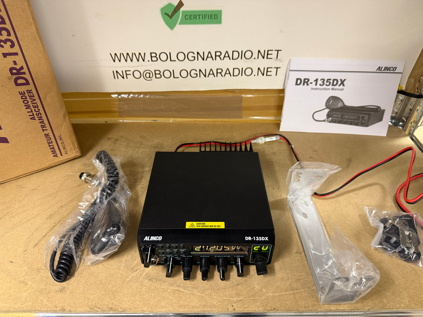 Ricetrasmettitore Alinco DR-135DX nuovo