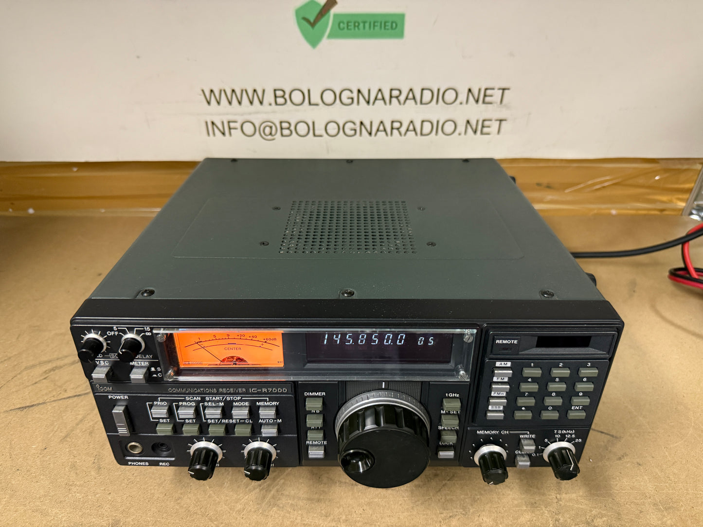 Icom ic r 7000 perfetto Garanzia 12 Mesi
