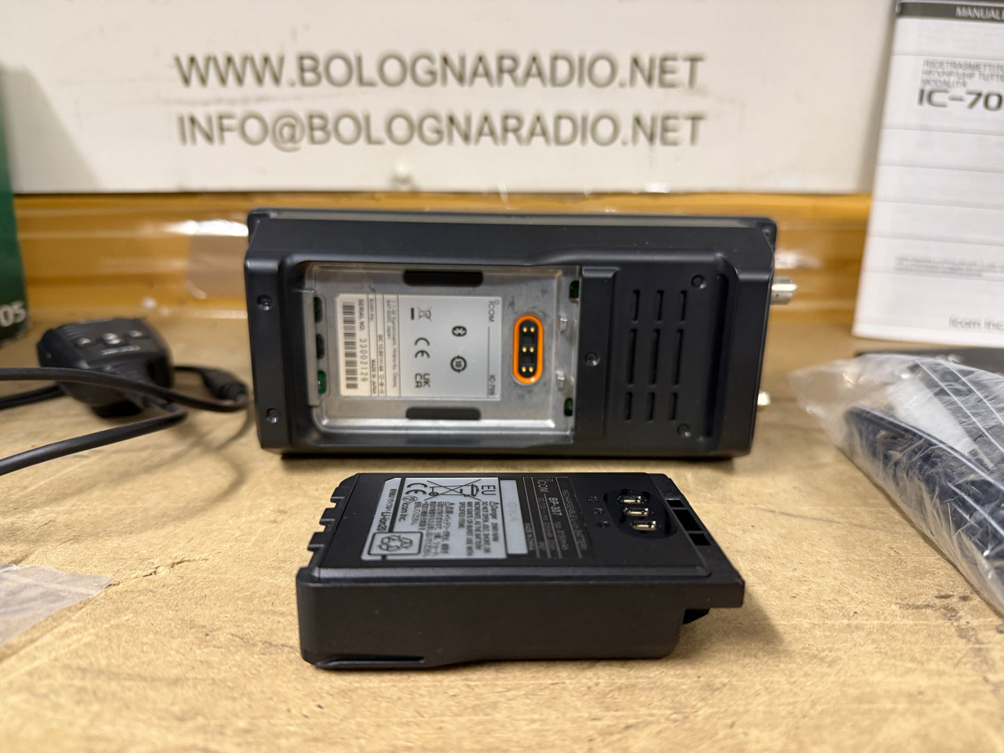 A1 Icom ic 705 Garanzia 12 mesi pari al nuovo full set