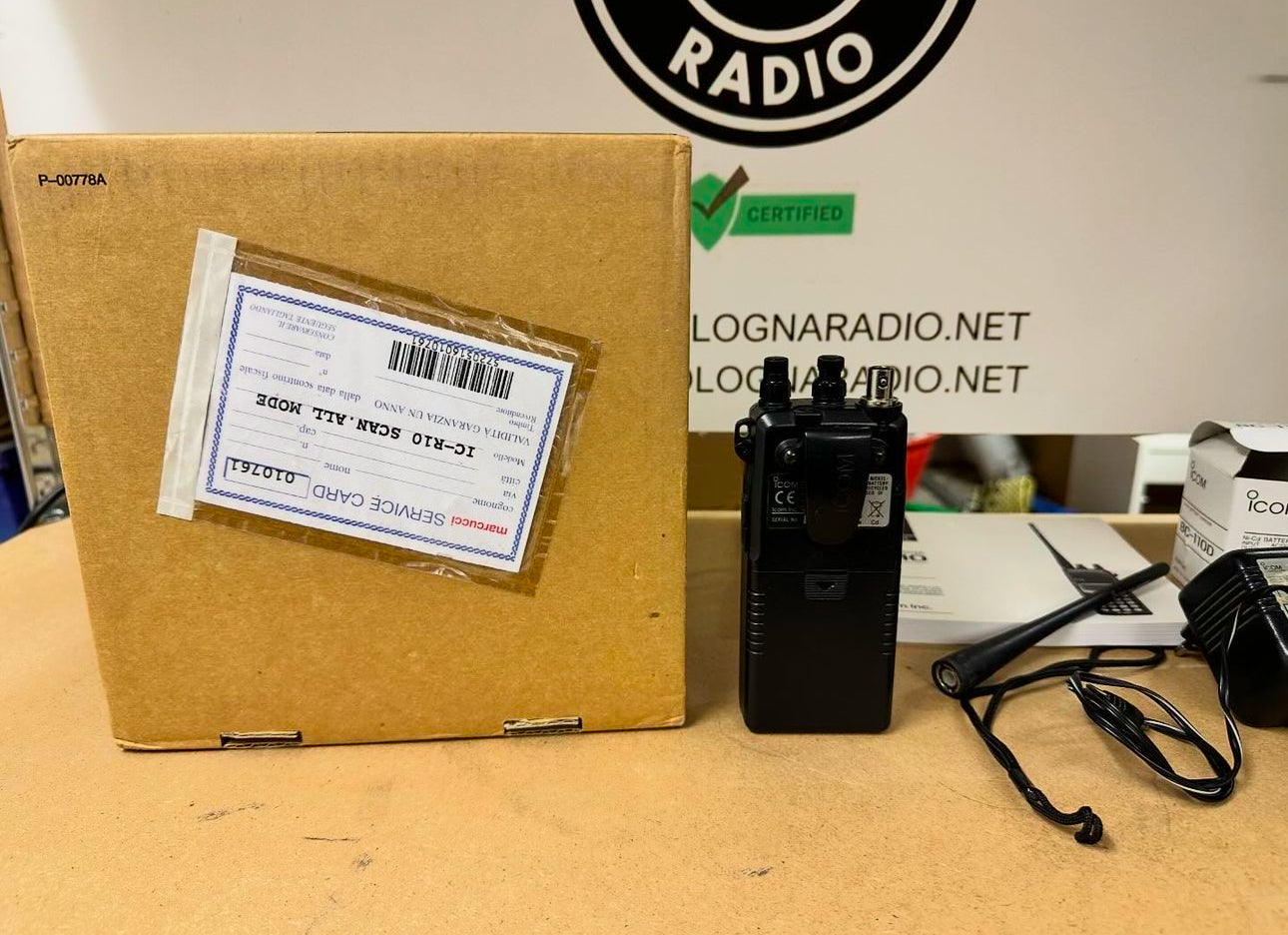 Ricevitore Icom IC-R10 pari al nuovo