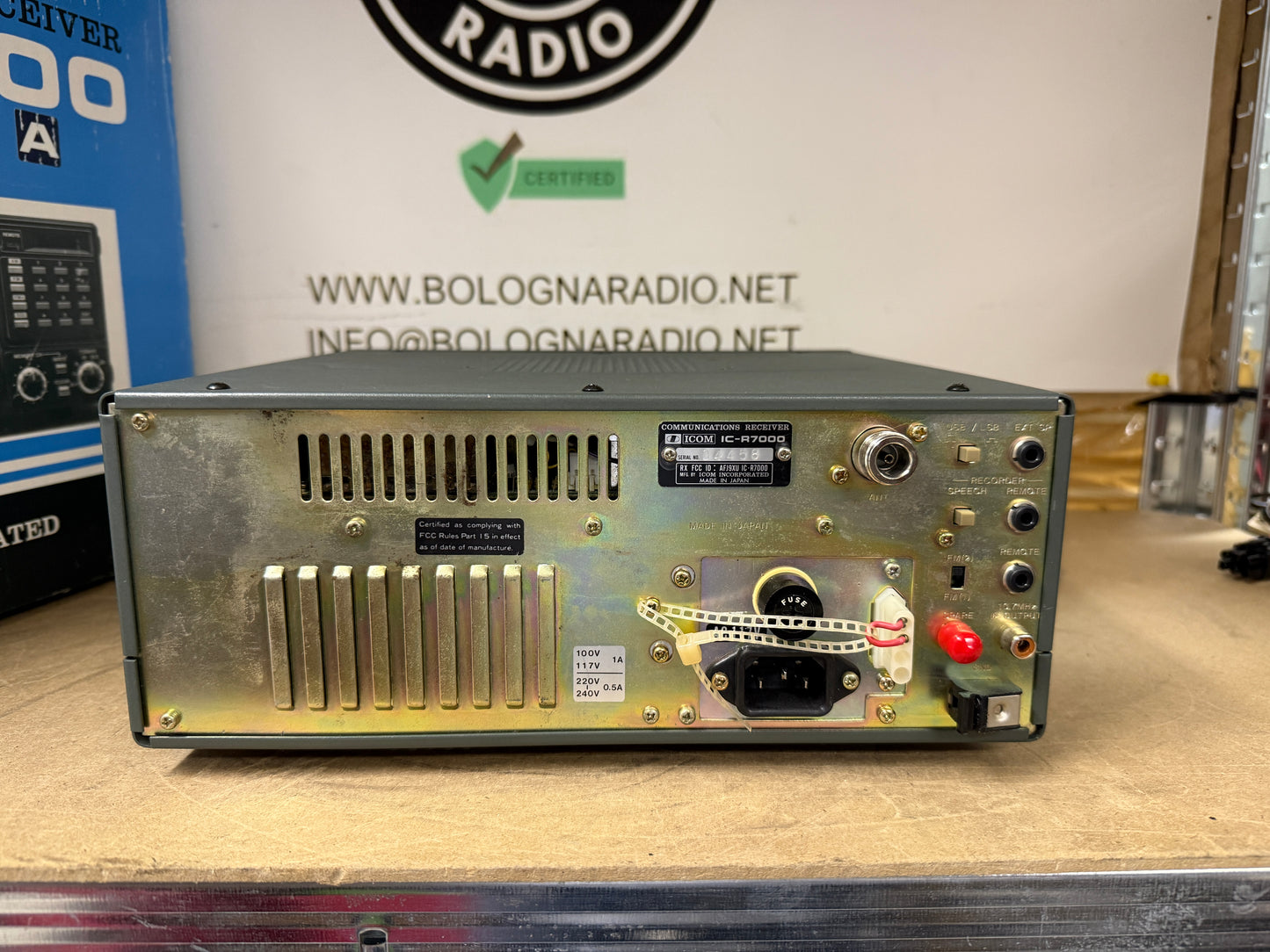 Icom ic r 7000A pari al nuovo imballo originale