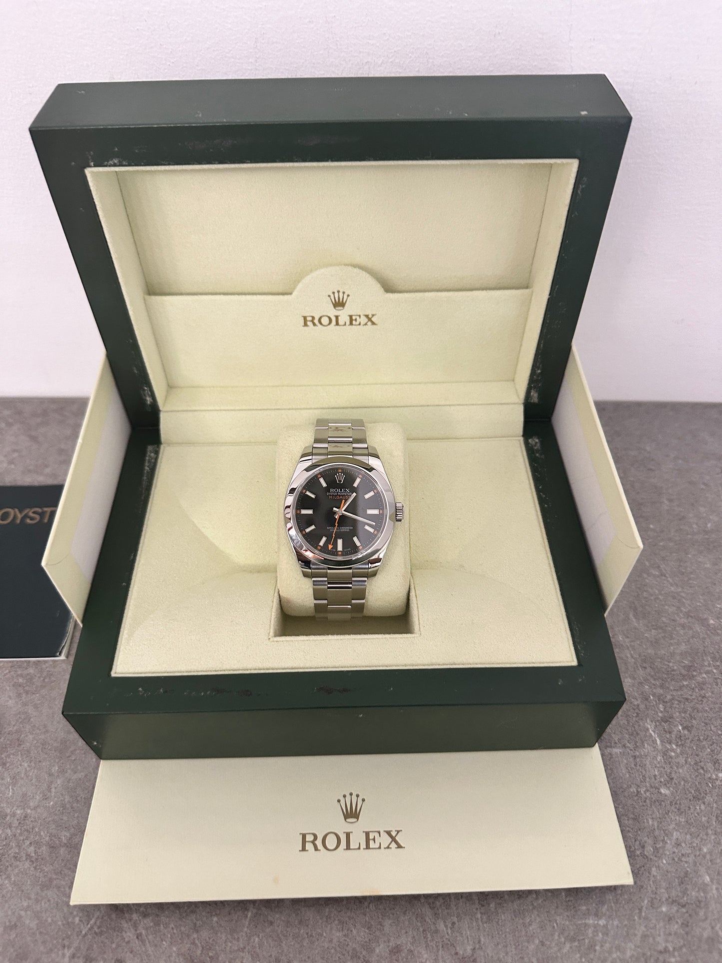 Rolex 116400 Milgauss Full Set