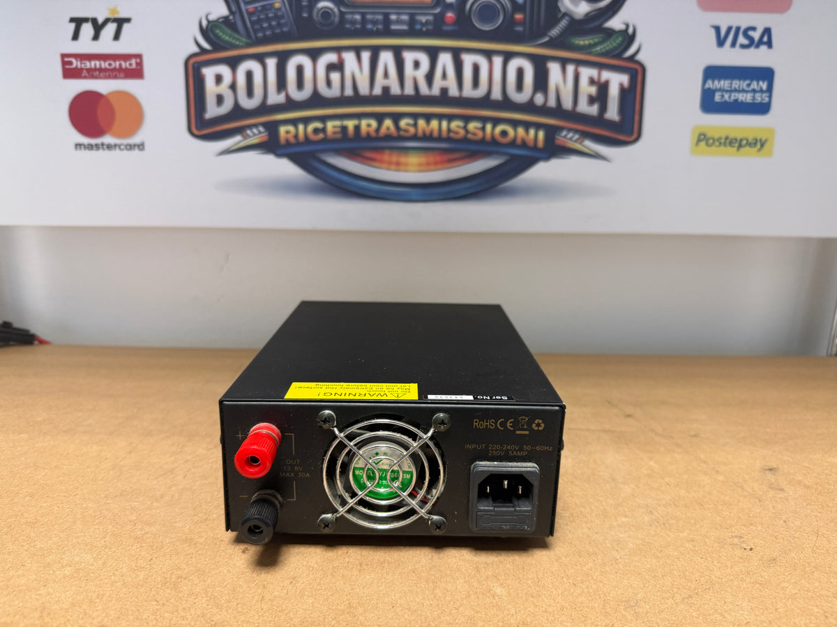 PS30A Alimentatore switching 30A max con controllo noise offset