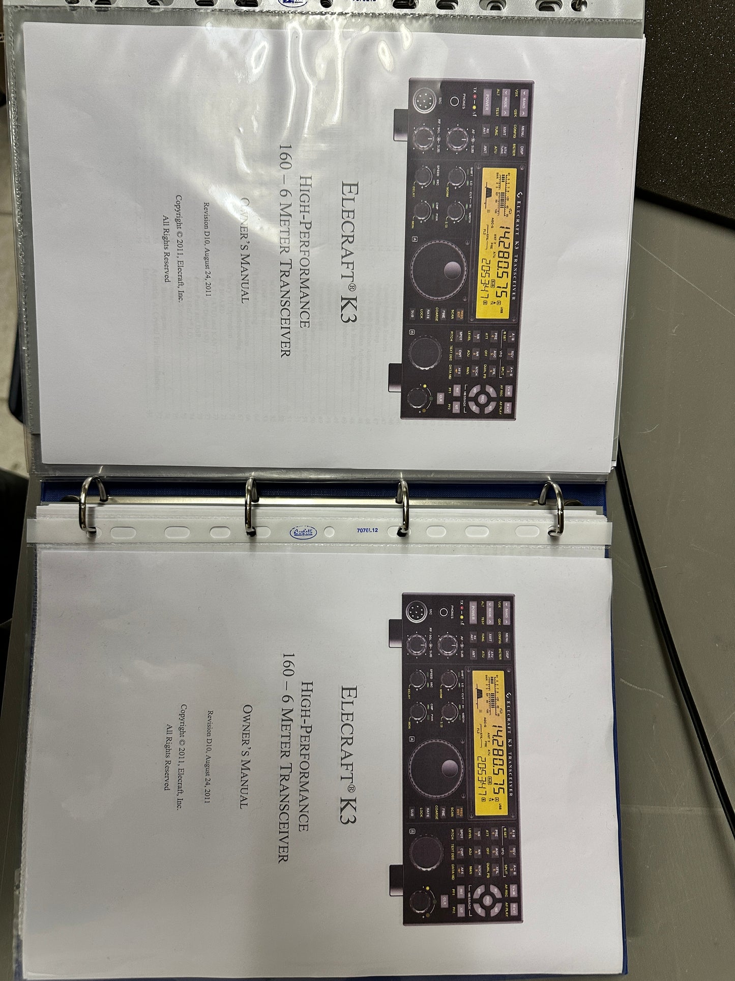 Ricetrasmettitore Elecraft K3 100Watt + AT + Filtri