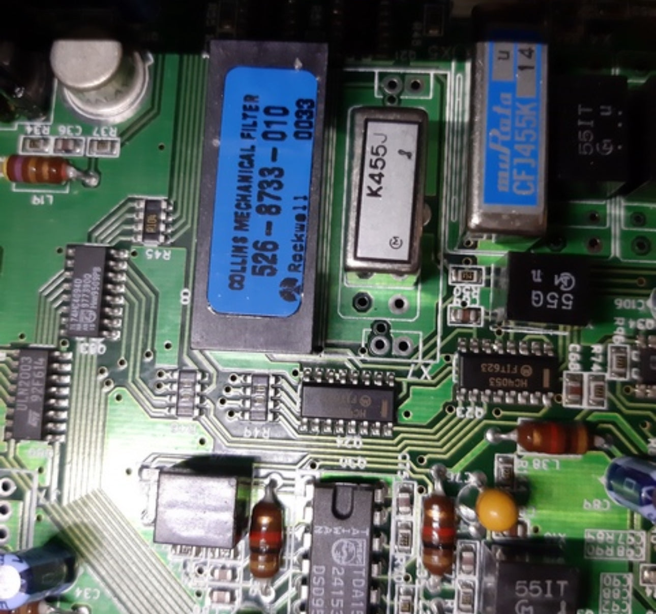 Ricevitore Aor AR-7030 + filtro Collins + filtro Notch