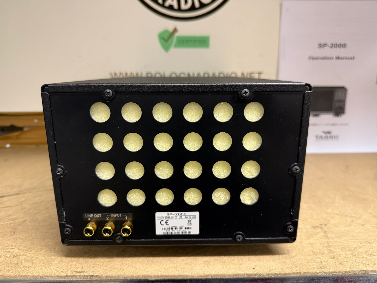 Yaesu SP 2000 con kit Phonema