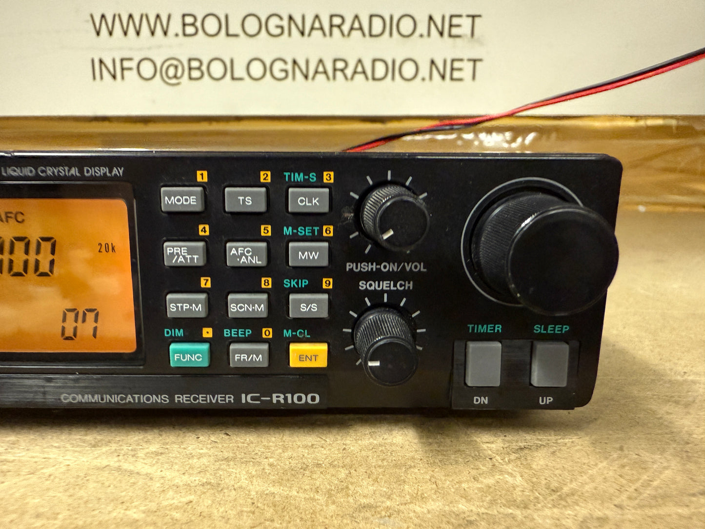 Icom ic r 100 perfetto garanzia 12 mesi