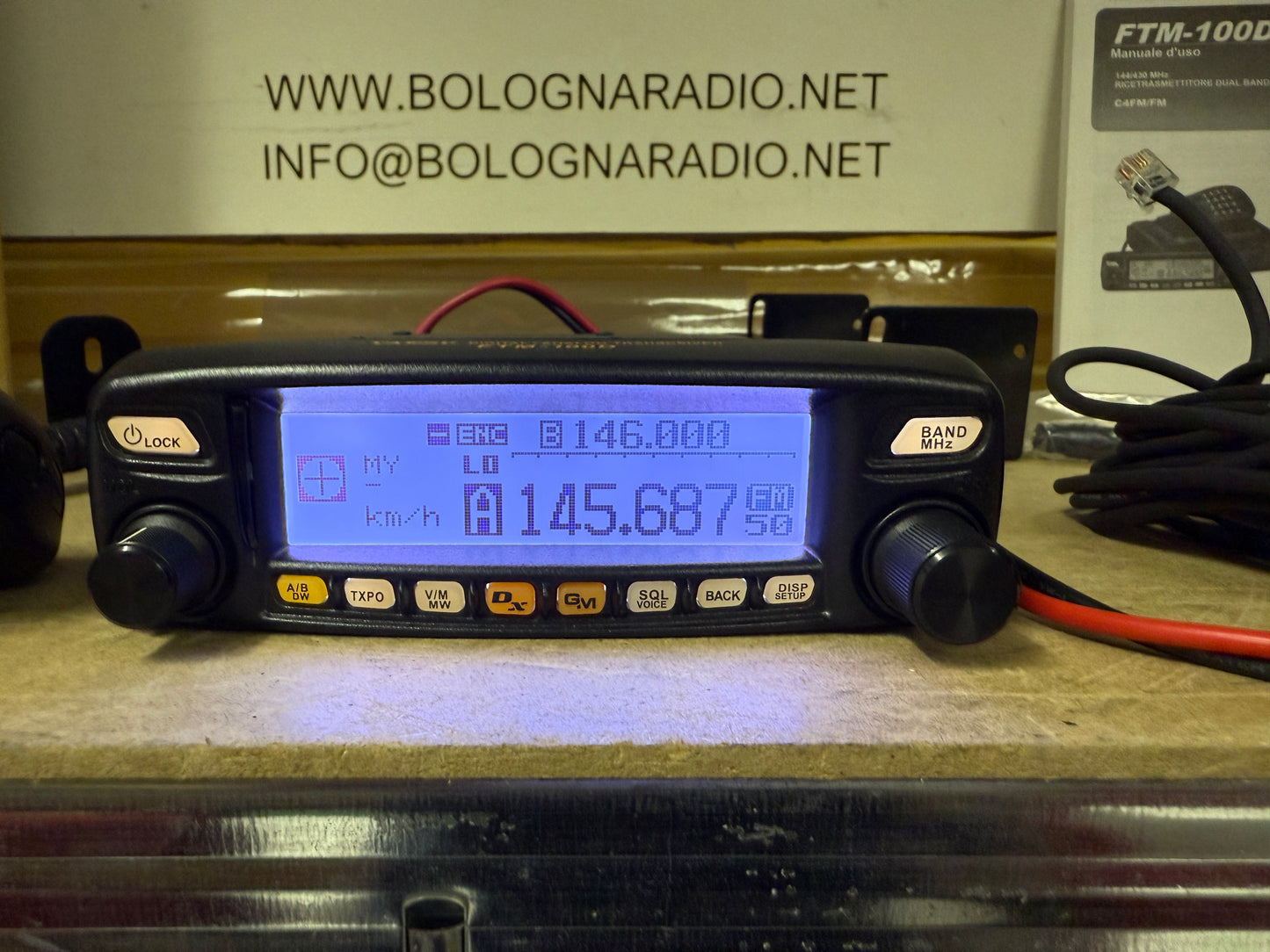 Yaesu FTM 100 DR + SCU 20 pari al nuovo garanzia 12 mesi