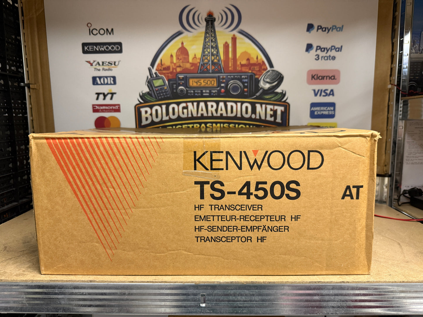 Kenwood TS 450S at + filtro SSB + imballo Garanzia 12 Mesi