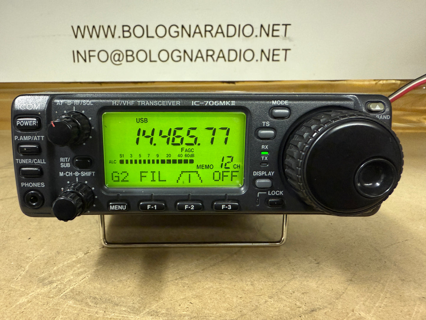 Icom IC-706MKII Frontale Completo Perfettamente Funzionante