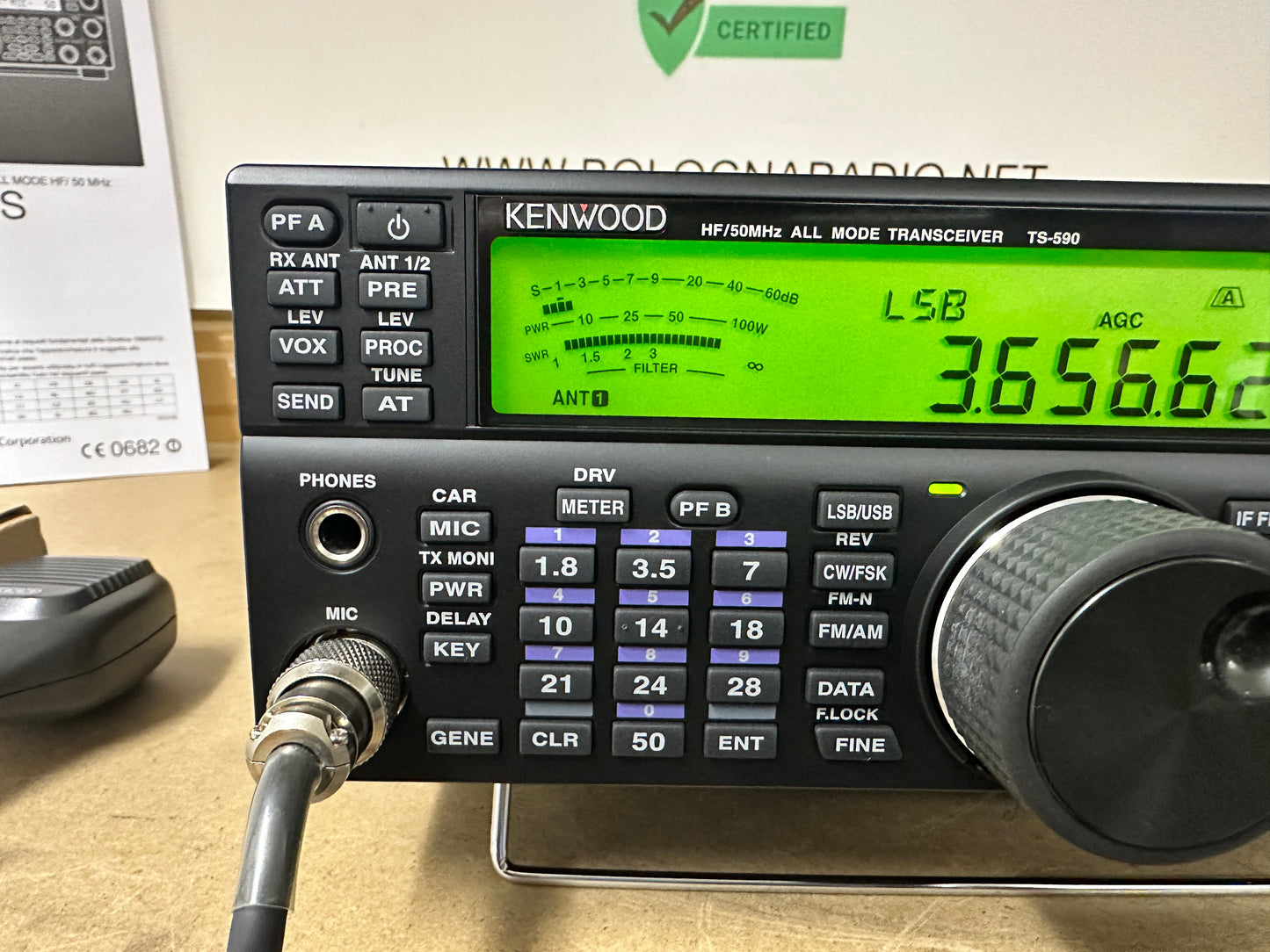Kenwood TS 590s pari nuovo TCXO