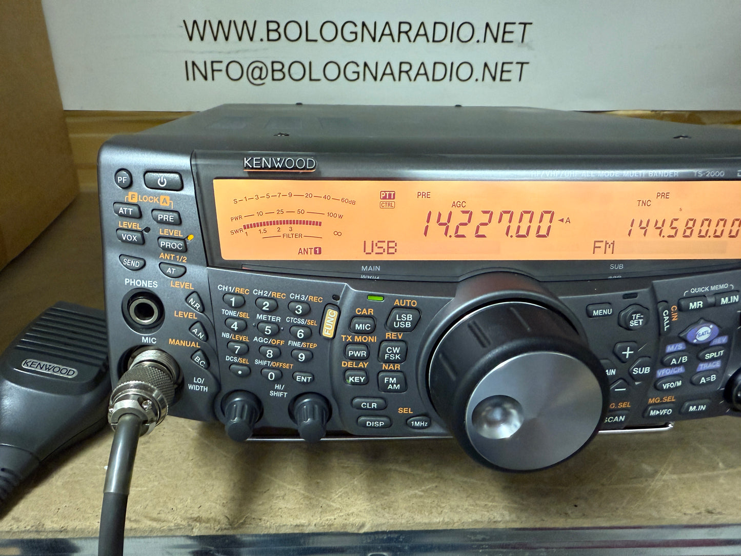Kenwood TS 2000 pari al muovo full set