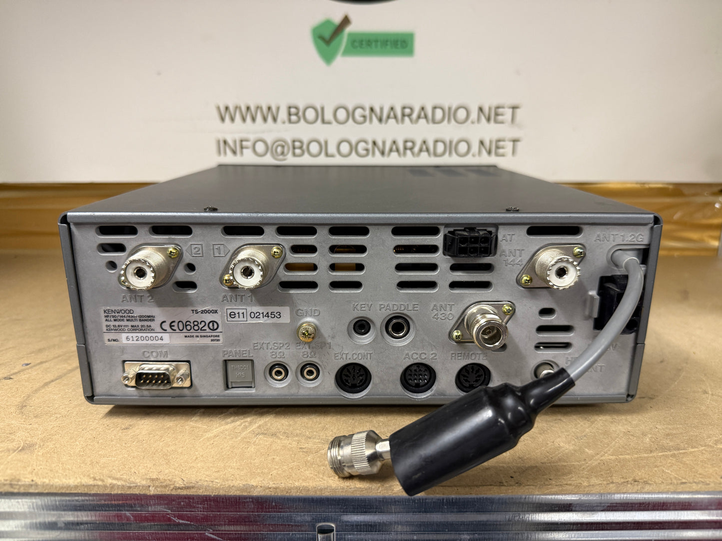 Kenwood TS 2000X + 1.2 Mhz + imballo originale Garanzia 12 mesi