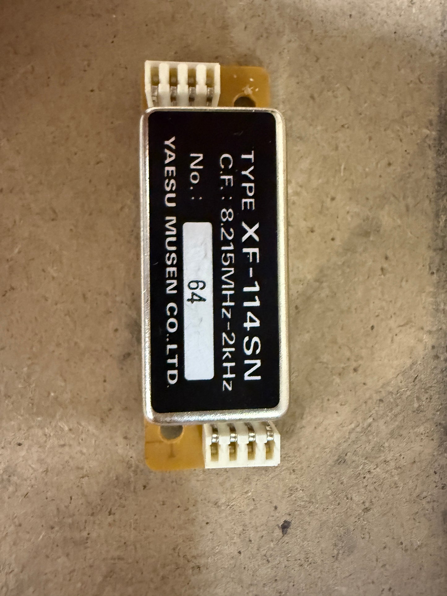 Yaesu XF-114SN SSB filtro stretto 2khz