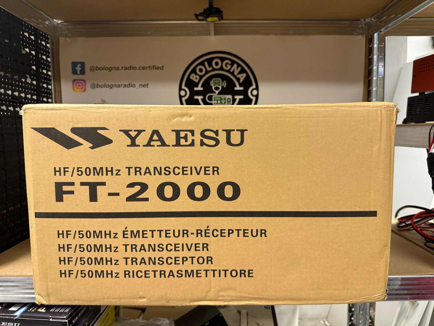 Yaesu FT 2000 ottimo full set 100 watt imballo originale