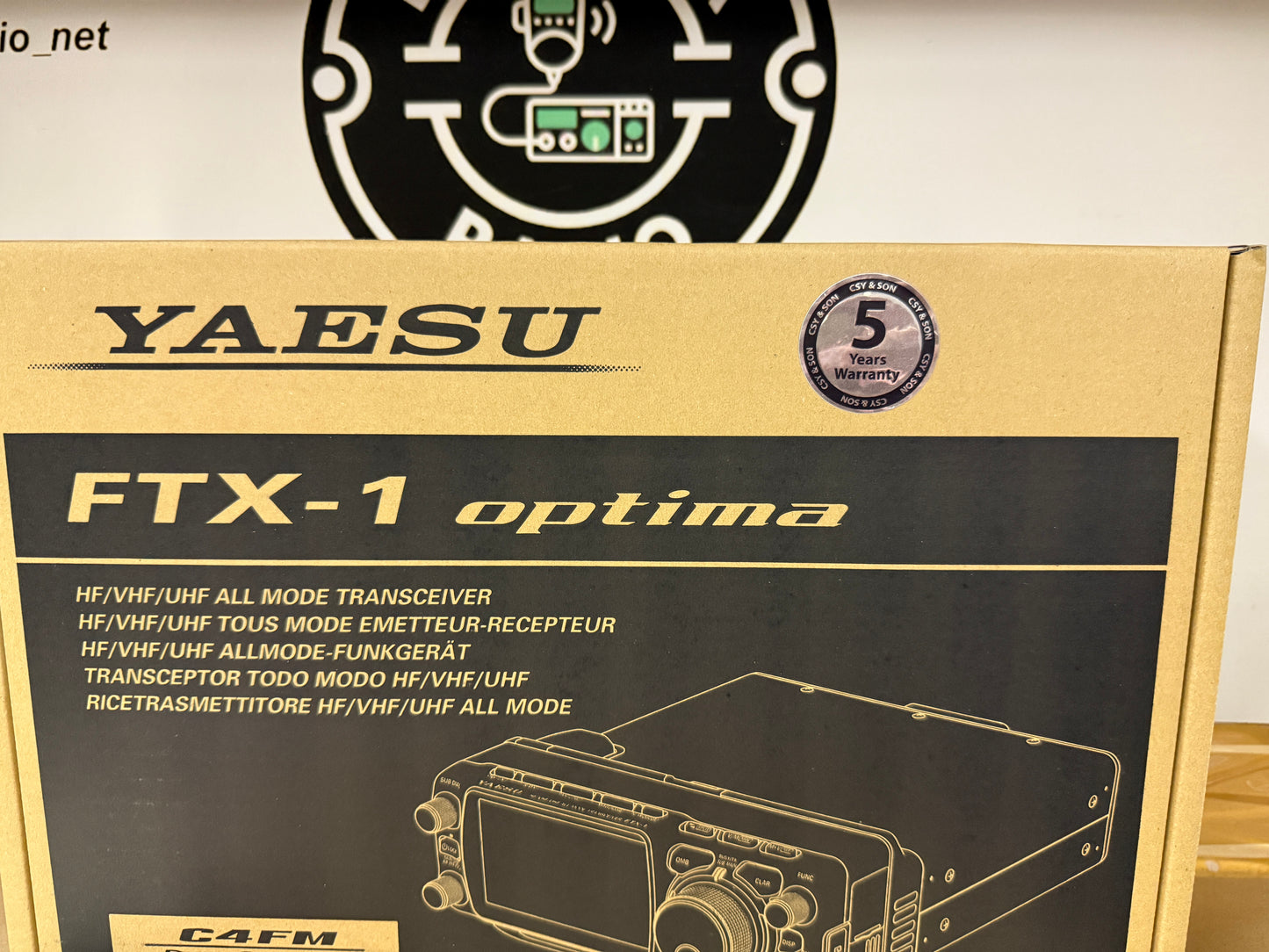 Yaesu FTX1 optima 100 watt banda espansa Garanzia Italia 5 anni