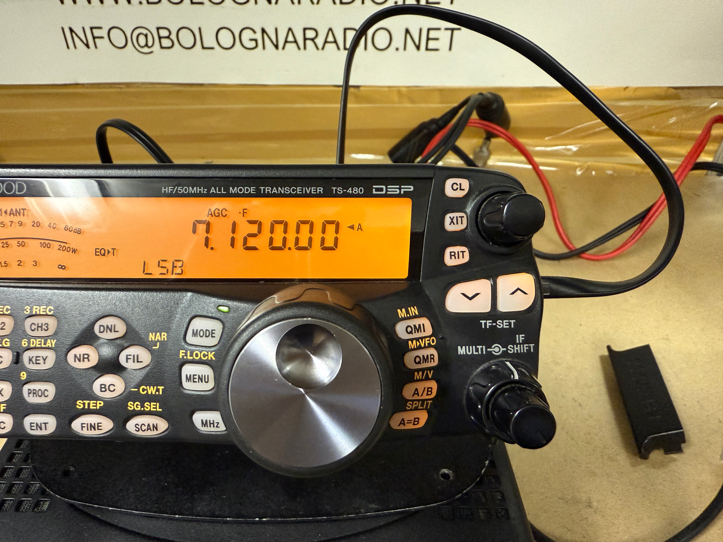 Kenwood ts-480HX + TCXO + filtro cw