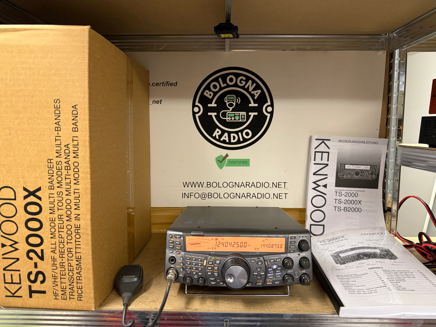 Kenwood TS 2000X + 1.2 Mhz + imballo originale Garanzia 12 mesi