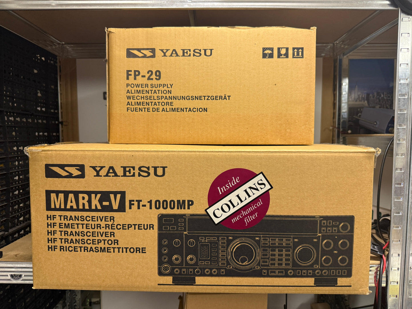A-1 Yaesu FT 1000MP MARK V 200 watt full set Garanzia 12 Mesi