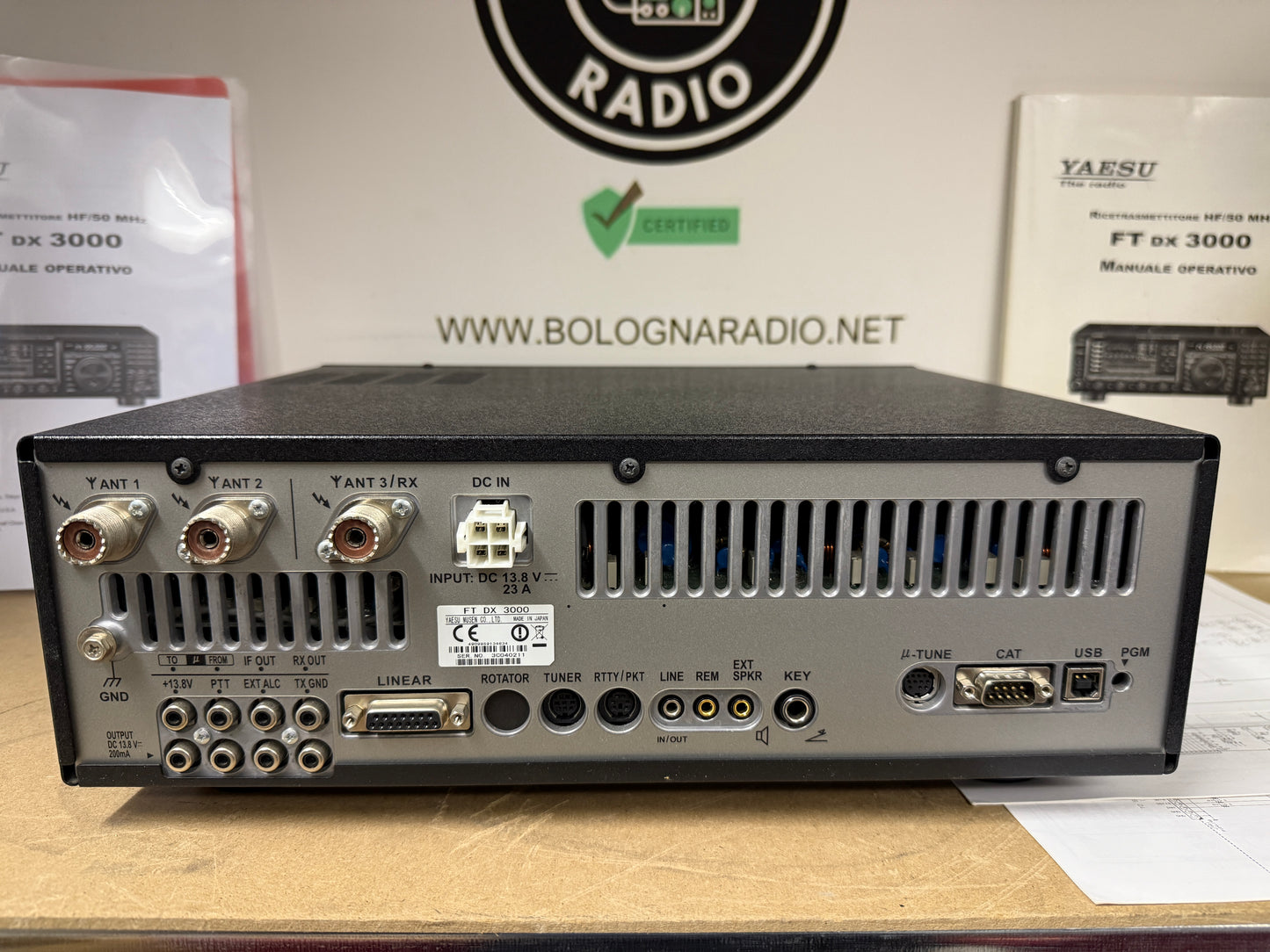Yaesu FT 3000D pari al nuovo full set