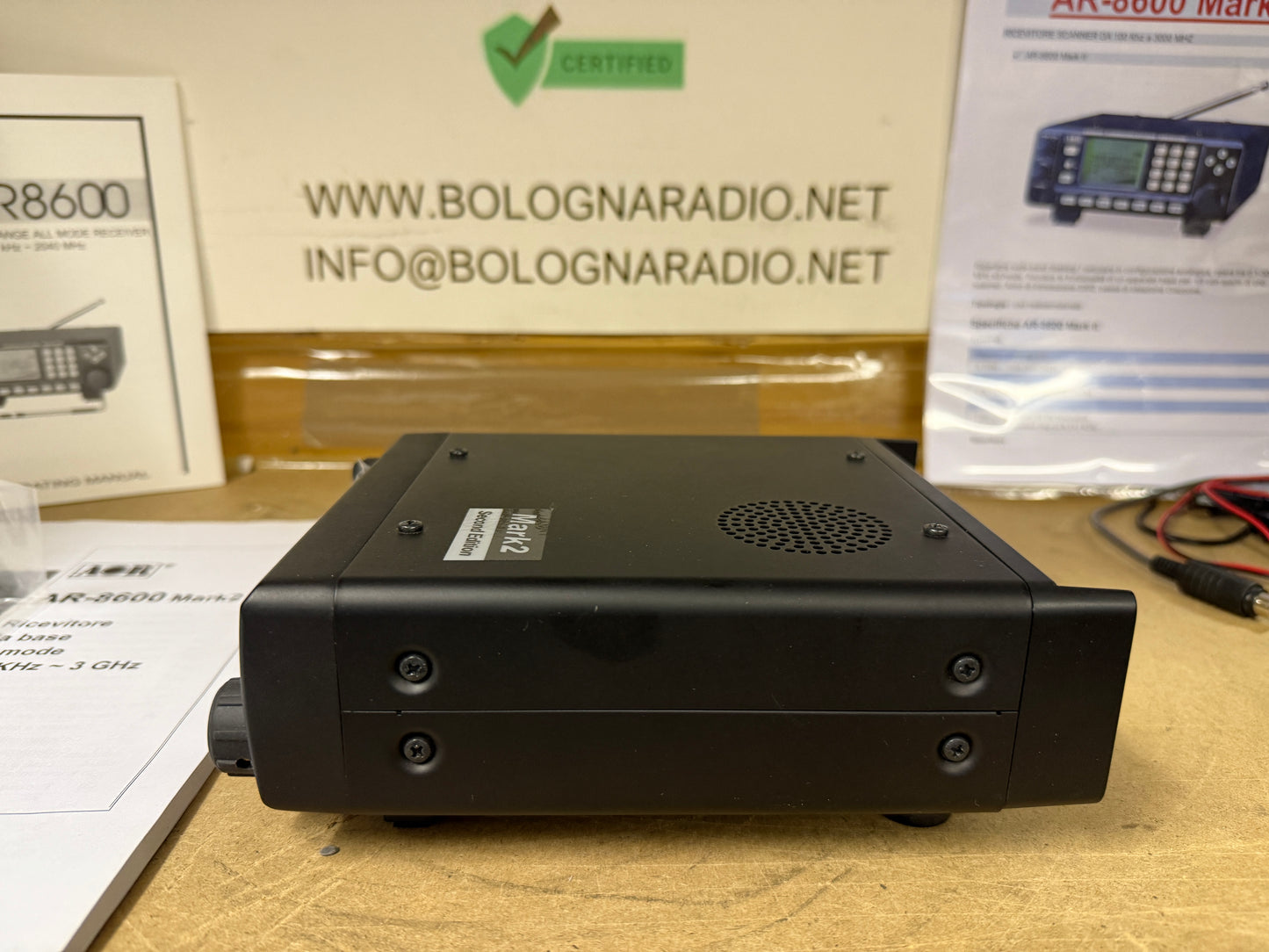 Ricevitore Aor Ar 8600 MK2 + ASM8600 pari al nuovo garanzia 12 mesi
