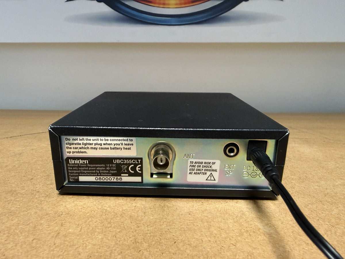 Uniden UBC355CLT pari al nuovo