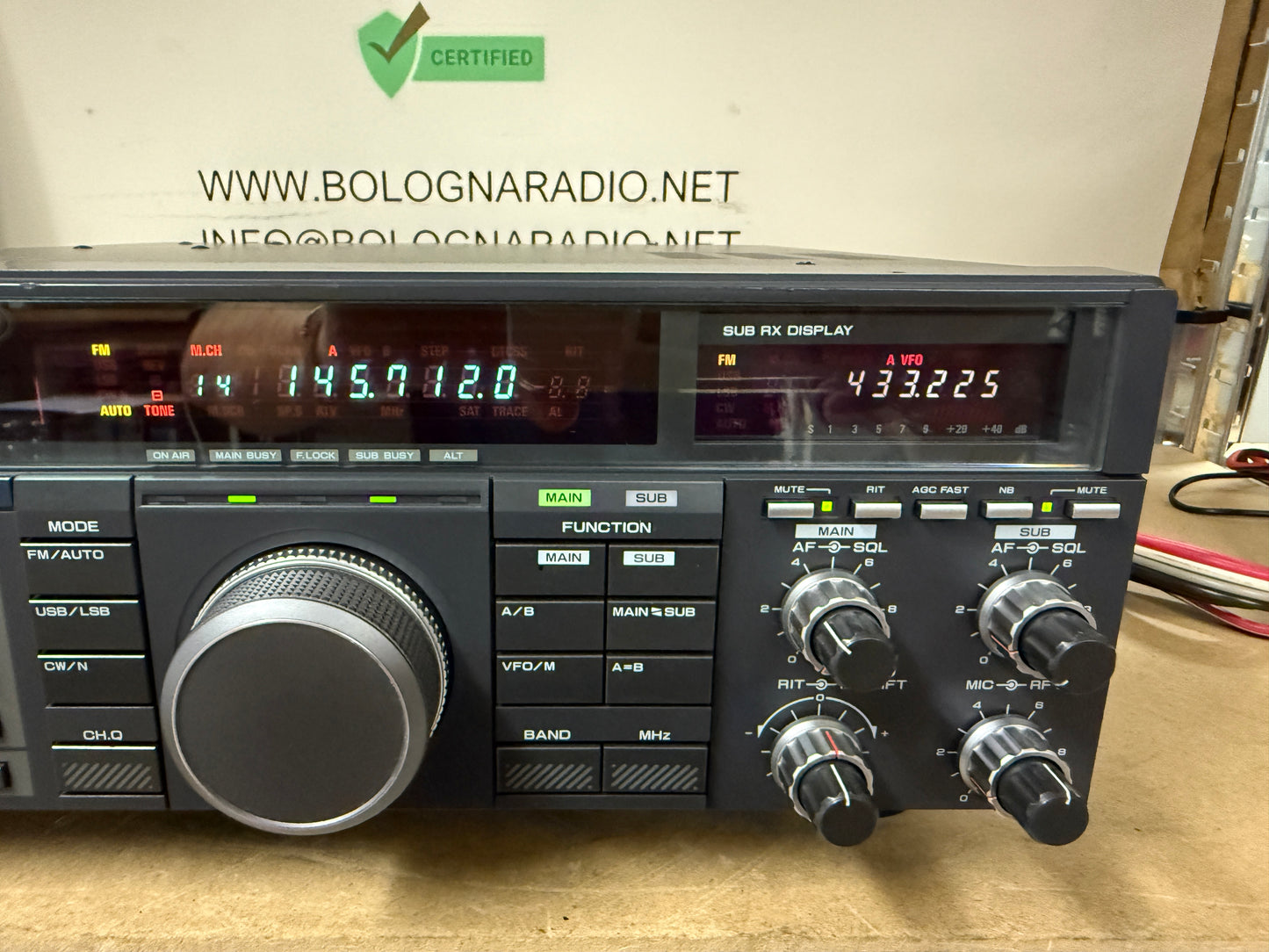Kenwood ts 790e + toni squelch + filtro CW + imballo