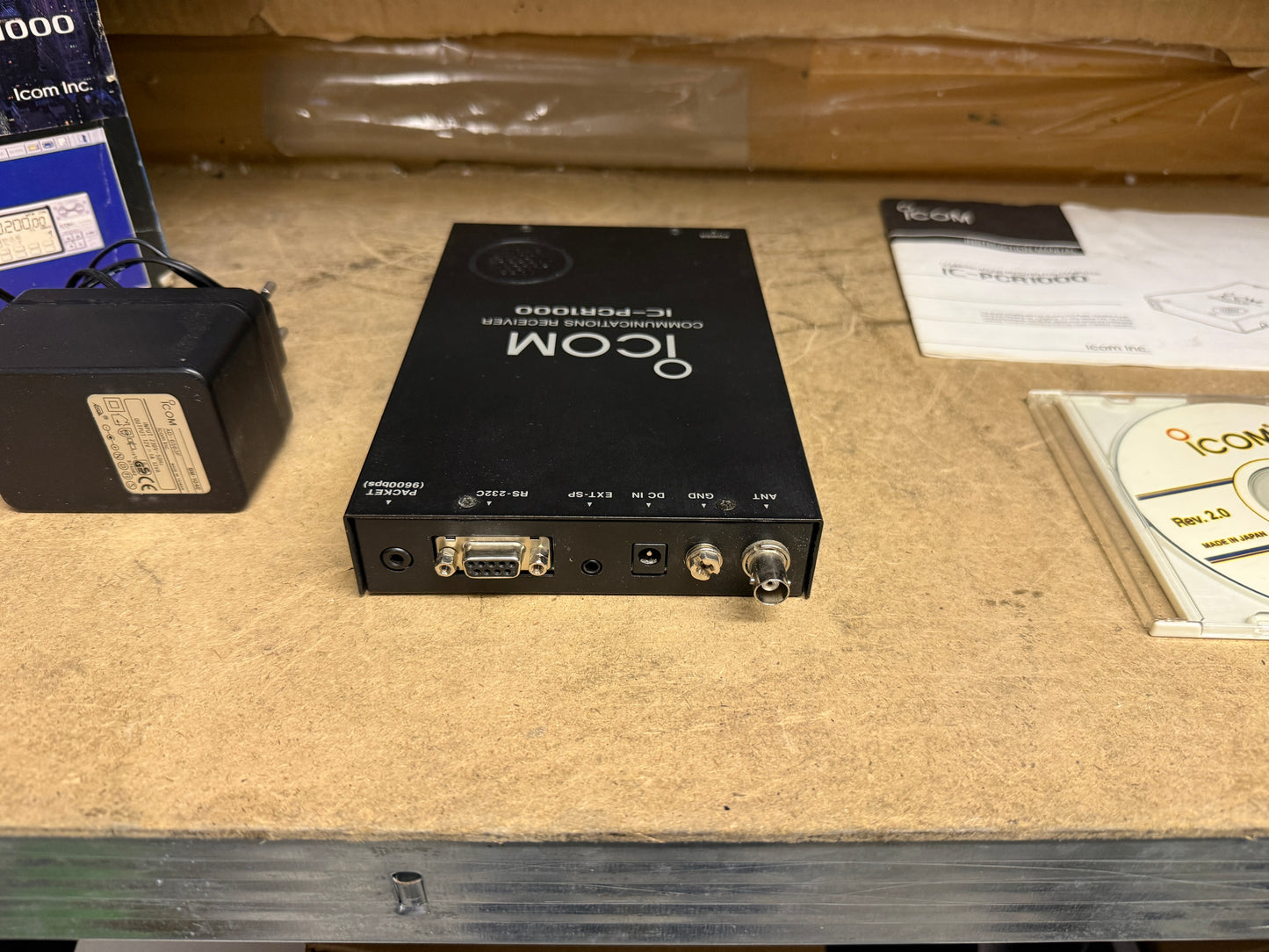 Icom PCR 1000 full set Garanzia 12 Mesi