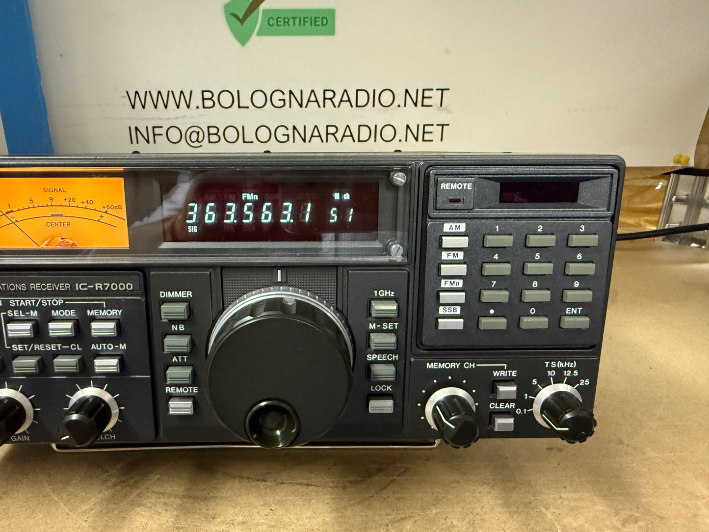 Icom ic r 7000A pari al nuovo imballo originale