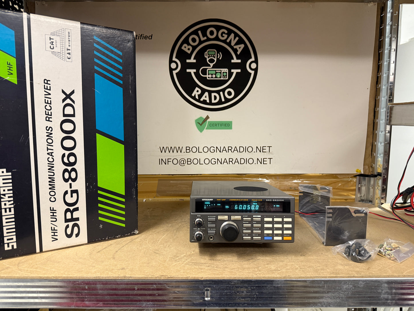 A1 Sommerkamp SRG 8600 DX full set ottimo yaesu FRG 9600