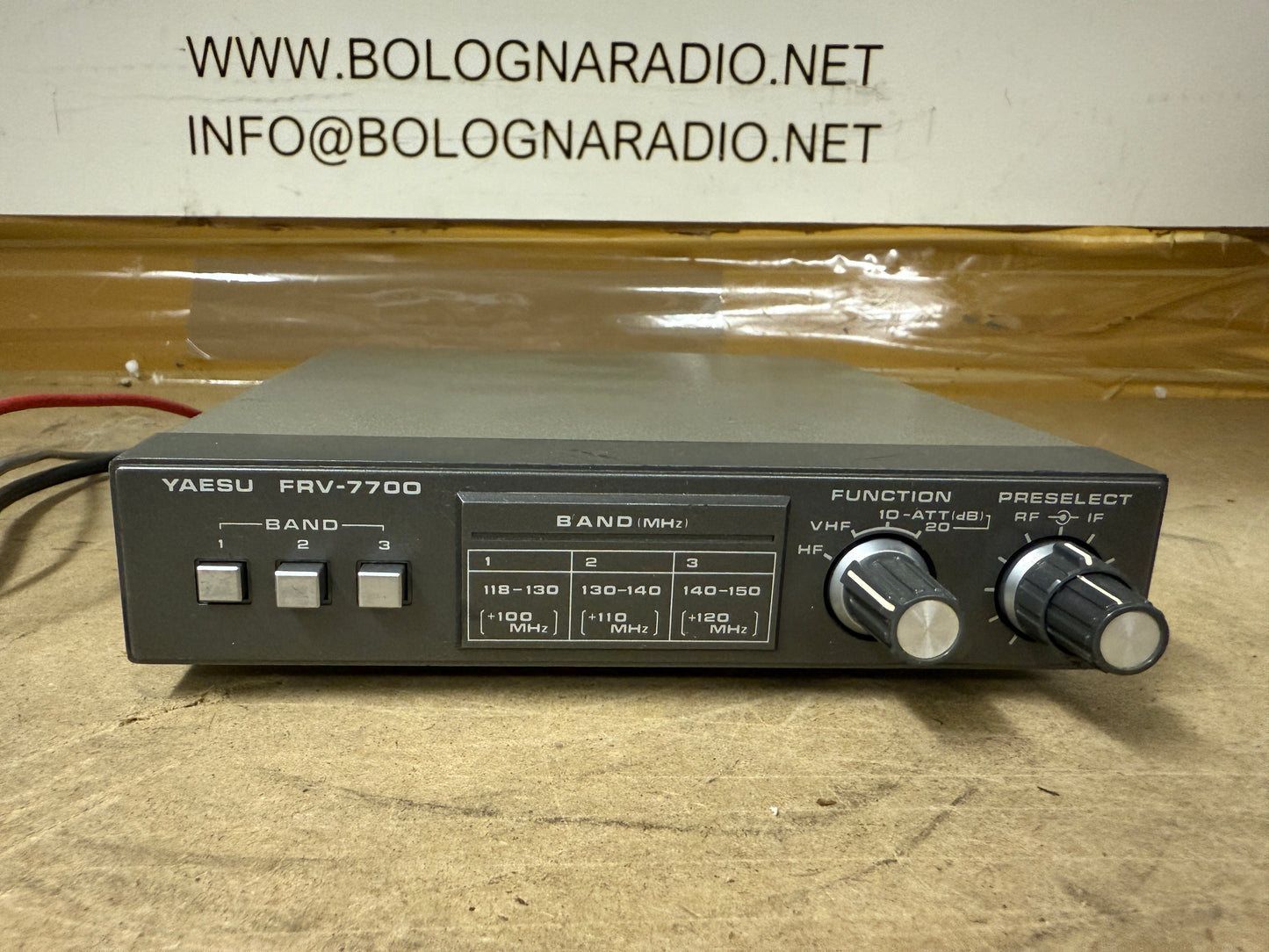 Yaesu frg 7700 + frt 7700 + frv 7700 perfetto
